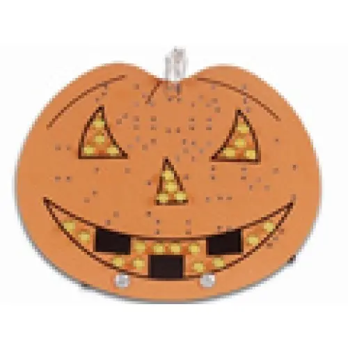 Mk145 – Decorative Halloween Pumpkin Kit, Led-Illuminated, Diy Assembly 1
