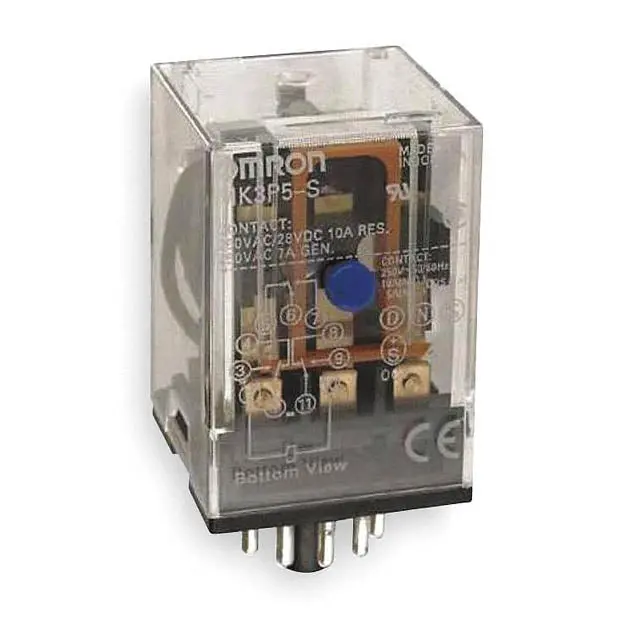 Mk3P-S-Dc12 Octal Base Relay – 12V Dc, 3-Pole Double-Throw, 10A Rating, 11-Pin 1