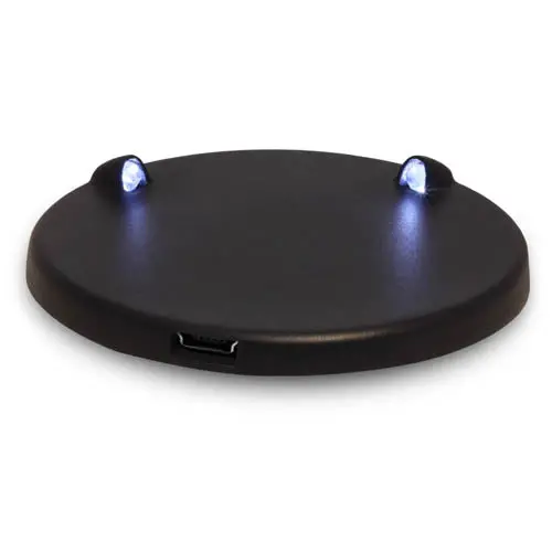Mmb2B Led Display Base – Blue Backlight, Usb-Powered Compact Stand 1