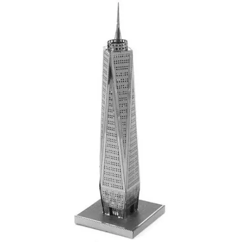 Mms024 - One World Trade Center Laser-Cut 3D Metal Earth Model 1