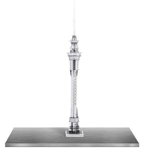 Mms029 – Auckland Sky Tower – 3D Laser-Cut Metal Earth Landmark Kit 1