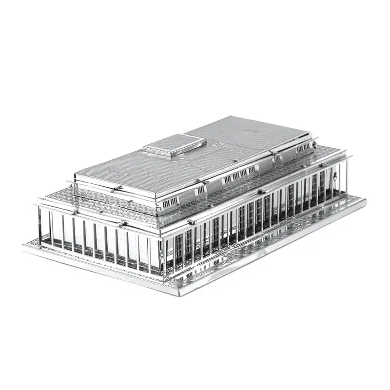 Mms057 – Kennedy Center – Architectural 3D Laser-Cut Metal Model 1