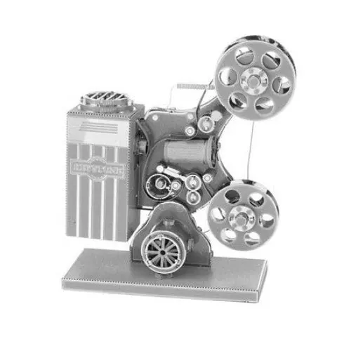 Mms088 - Vintage Film Projector Dual-Sheet Laser-Cut 3D Metal Earth Kit 1