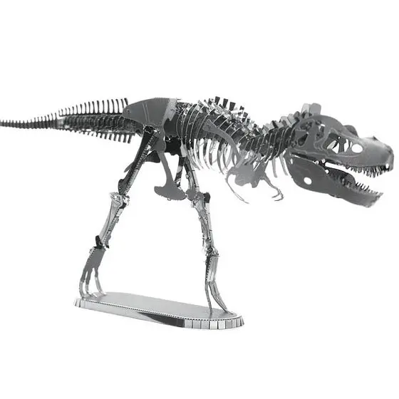 Mms099 - T. Rex Skeleton Laser-Cut 3D Metal Earth Kit 1