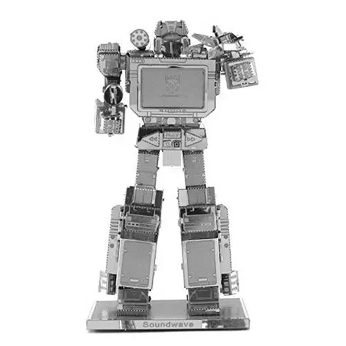 Mms302C1 - Transformers Soundwave Laser-Cut 3D Metal Earth Model 1