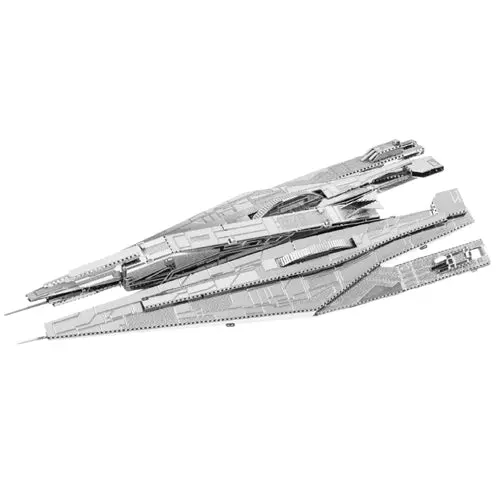 Mms313 - Mass Effect Alliance Cruiser Laser-Cut 3D Metal Earth Model 1