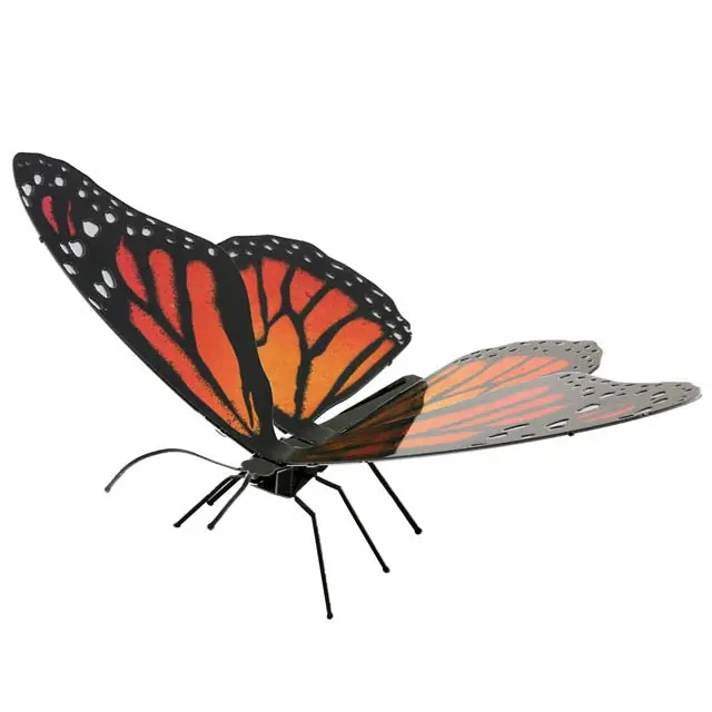 Monarch Butterfly – Metal Earth 3D Laser-Cut Educational Model 1