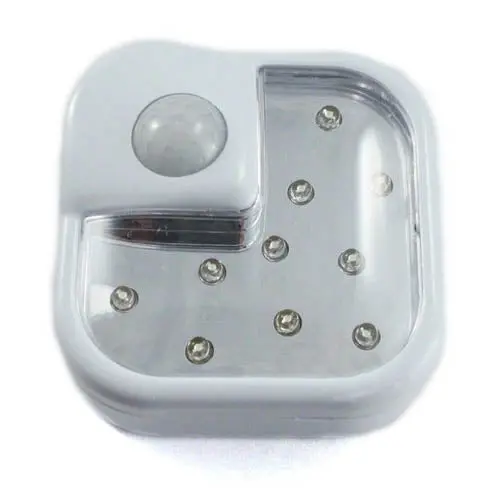 Motion-Activated 10-Led Security Light – Battery Operated (3X Aa Required) 1