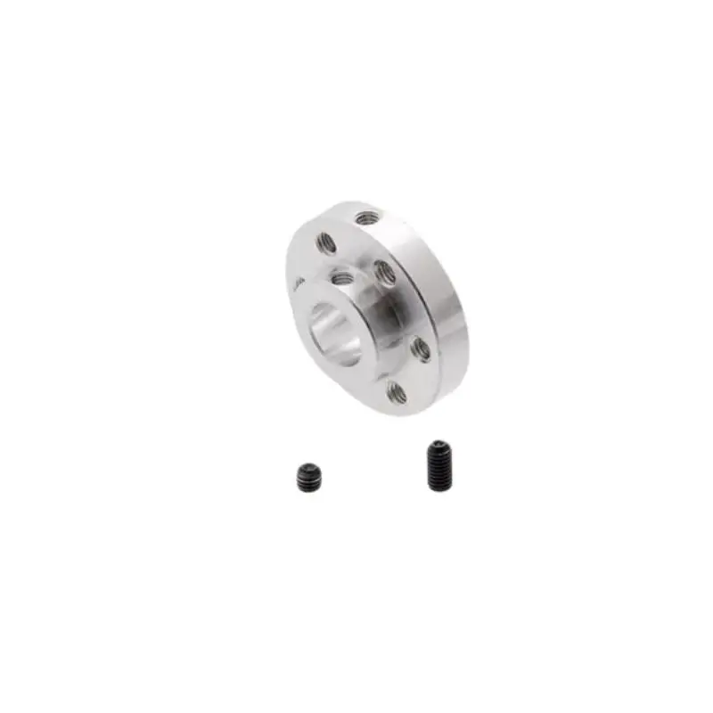 Motor-222099 Aluminum Motor Hub – 25 Mm Bore For 6 Mm Shaft, M3×6 Tapped Holes 1