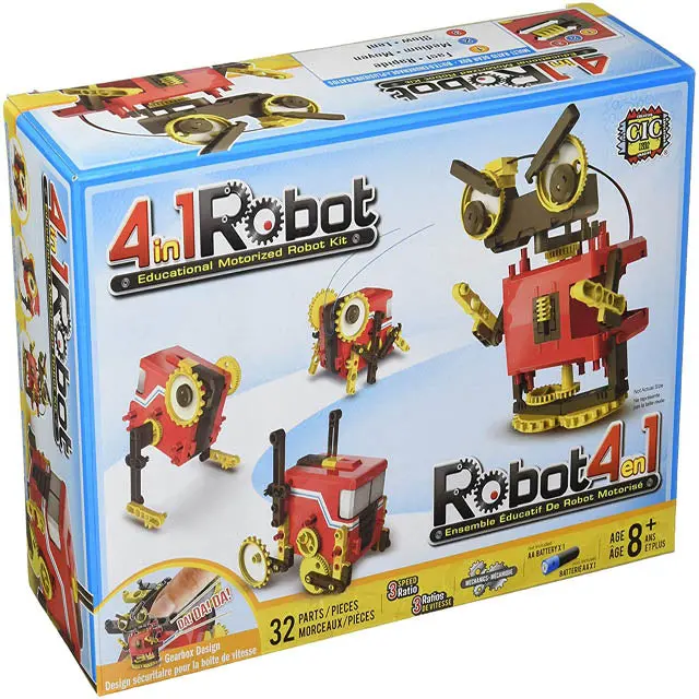 Motorized Educational Robot Kit – 4-Mode Buildable Learning Platform For Beginners 1