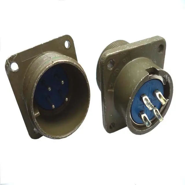 Ms3102A-18-4P Kpt Series Circular Connector – 4-Pin, Chassis Mount 1