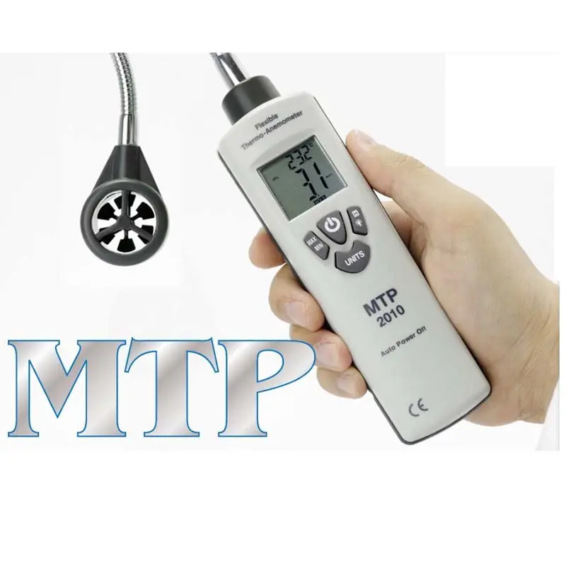 Mtp 2010 – Compact Digital Thermo-Anemometer With Goose-Neck Vane Sensor 1