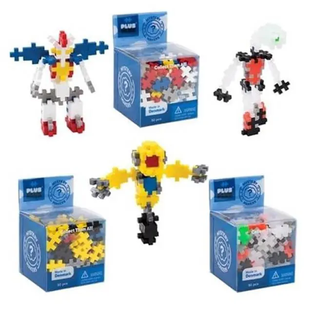 Mystery Builders Robots Series 2 Collectible Toy Set 1
