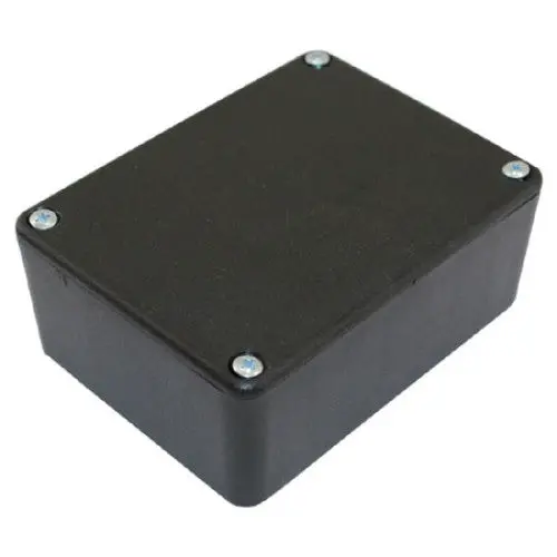 Nabk-2711 Black Plastic Project Box – 5.25 × 3.5 × 1.252 Inches 1