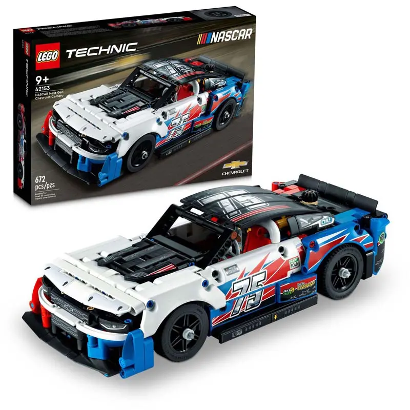 Nascar Next-Gen Chevrolet Camaro Zl1 Technic Set – 672-Piece Building Model 1