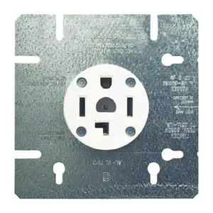 Nema 14-30R 30A 250V Dryer Receptacle – Aluminum Housing For Residential Use 1