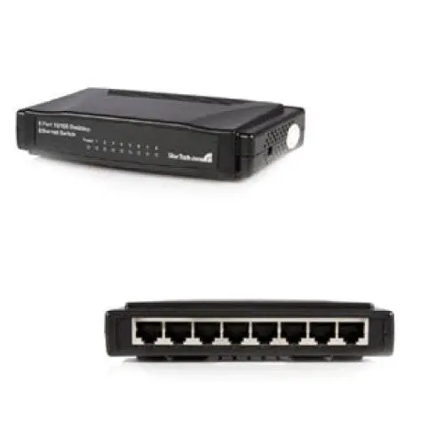 Net-Switch-8P-Sf 8-Port 10/100 Mbps Ethernet Switch – Desktop Or Rack Mount 1