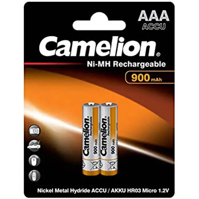 Nh-Aaa900Bp2 — Ni-Mh Aaa Rechargeable Batteries (1.2 V, 900 Mah, 2-Pack) 1