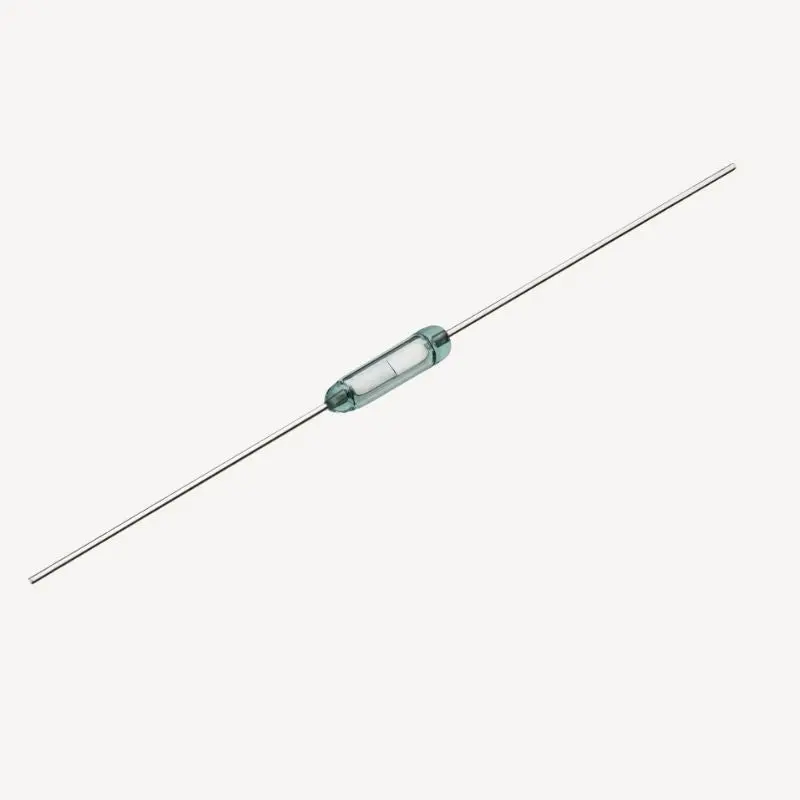Normally Open Reed Switch – 1P1T, 2×14 Mm Glass Body, Axial Leads, 0.5A @ 200V (Swree-000014) 1