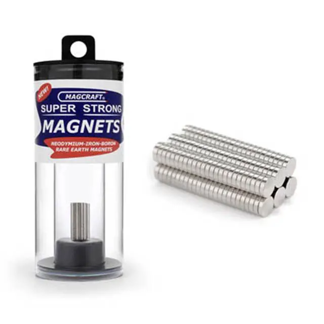Nsn0592 – 3.2 × 0.8 Mm Neodymium Disc Magnet – 150-Pack, 0.15 Kg Pull Strength 1