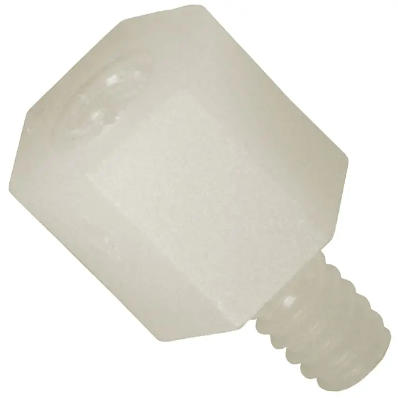 Nylon Hex Standoff – Male/Female, #4-40 × 6.35 Mm, Pack Of 4 (Model 4800) 1