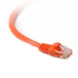 Orange Cat5E Ethernet Patch Cable – 10 Feet 1
