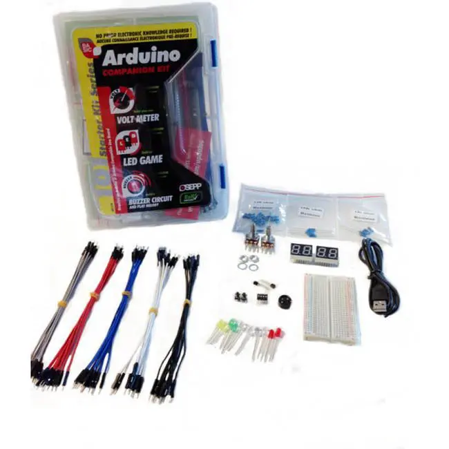 Osepp Basics Companion Kit – Starter Bundle (No Uno Board Included) 1