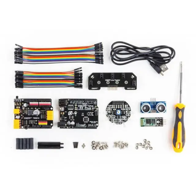 Osepp Robotic Function Kit – Includes Uno-Compatible Controller And Actuators 1