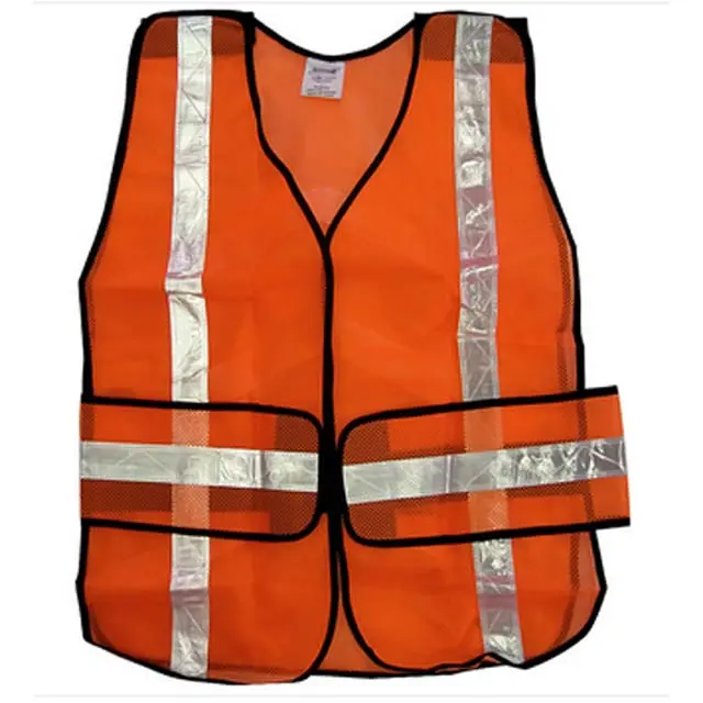 Osfa Reflective Safety Vest – Bright Orange, Ansi Class 2 Certified 1