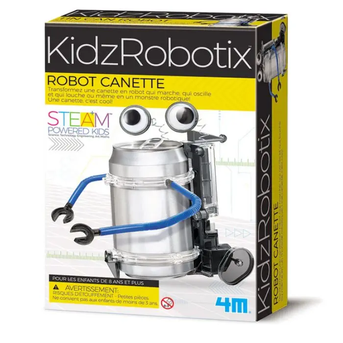 P3270B Green Science Tin Can Robot Kit For Kids 1