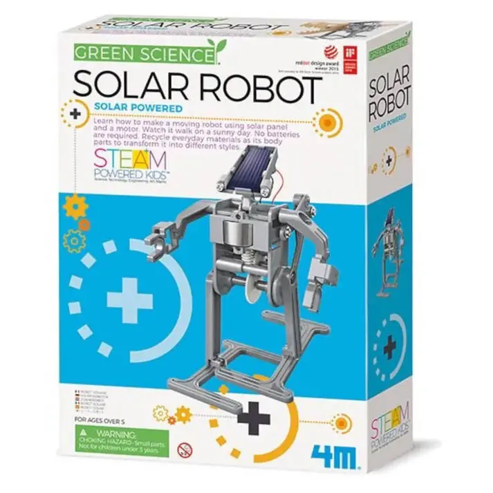 P3294 – Green Science Solar-Powered Robot Kit (Eco-Friendly Stem Toy) 1