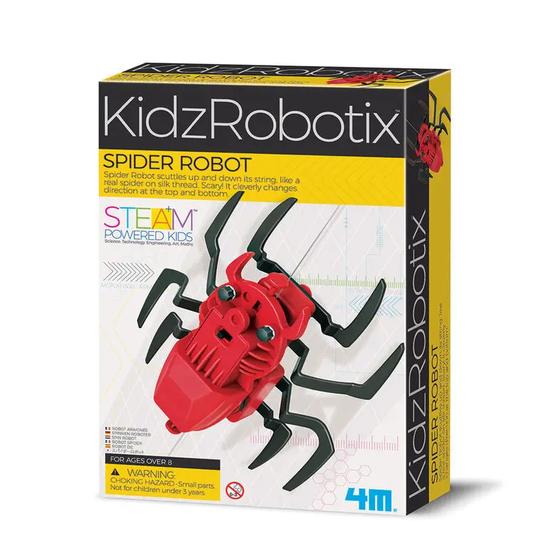 P3392 – Spider-Themed Educational Robotics Kit For Children (Kidsrobotix) 1