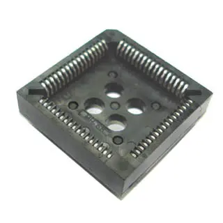 Pcs-068A-1 68-Pin Plcc Socket — Pcb-Mount Tin Finish 1