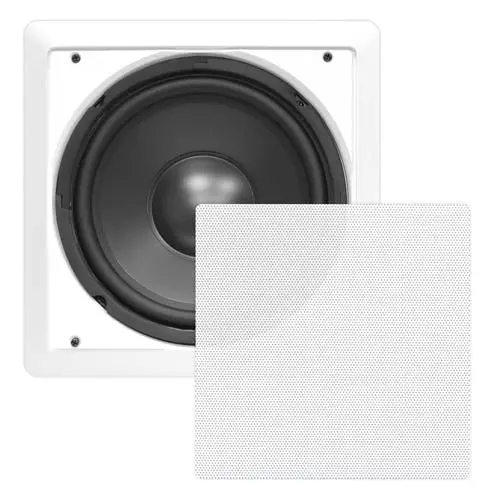Pdiws8 Square Ceiling Or Wall Subwoofer Mount – 4 To 8 Ohm, 150W Rms, 300W Peak, 60 Hz–4 Khz Frequency Response 1