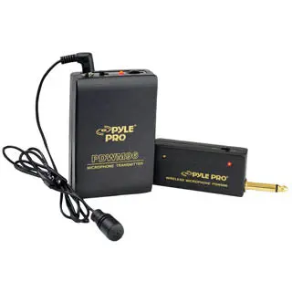 Pdwm96 – Wireless Lavalier Microphone System With Clip-On Design And 60-Foot Range 1