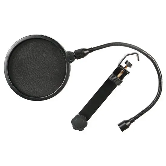 Pepf20 6-Inch Clamp-On Microphone Pop Filter 1