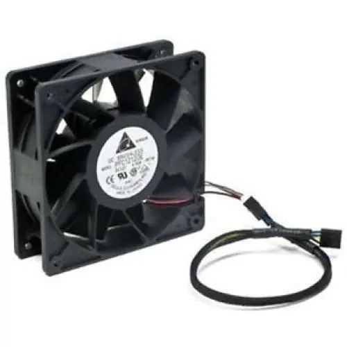 Pfco812De High-Capacity Dc Fan – 12V, 3.1 × 1.5 In, 1.86A, 4-Wire Molex Interface 1