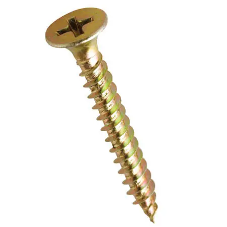 Phillips Flat Head All-Purpose Wood Screw #6 × 1″ – 100-Pack 1