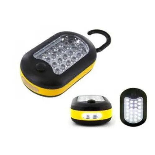 Pl-27 Portable 24-Led White Cabinet Light With Magnetic Base And Hanging Hook (3X Aaa Batteries) 1