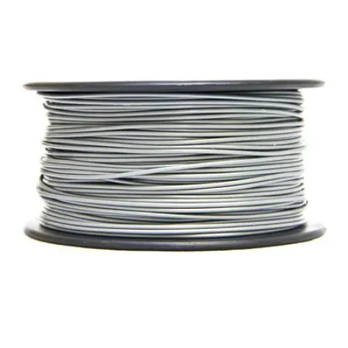 Pla30Si5 Silver Metallic Pla 3D Printing Filament – 3Mm, 0.5Kg, 1.25″ Core 1