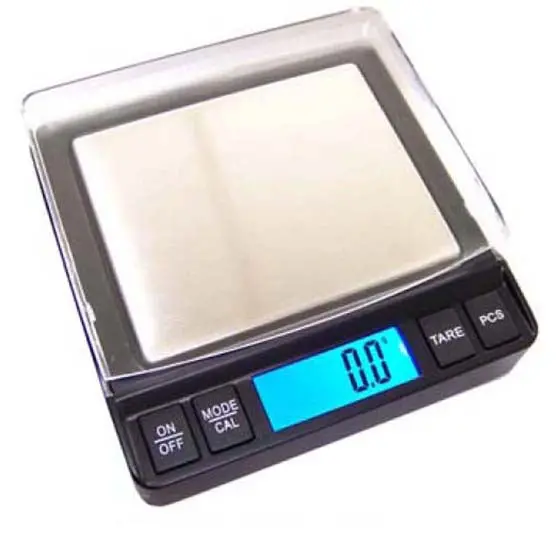 Platinum-250 Digital Precision Scale – 250G Capacity, 0.1G Readability, Black & Silver Design 1
