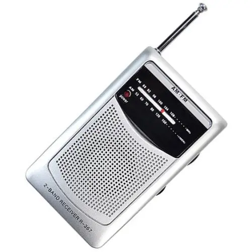 Pocket-Sized Am/Fm Portable Radio With Compact Design 1
