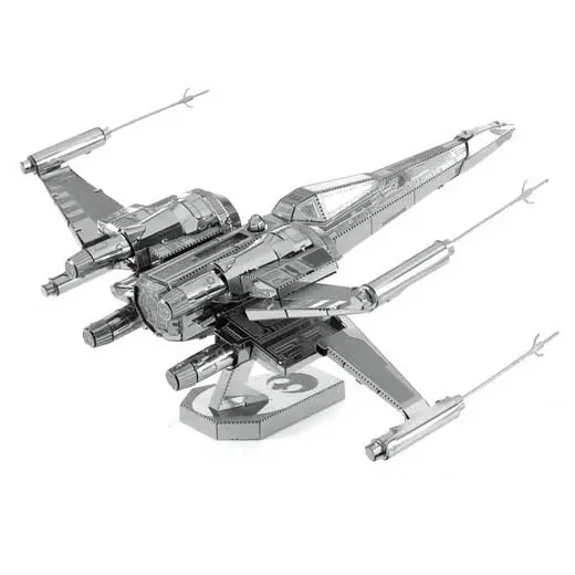 Poe Dameron’S X-Wing 3D Metal Model Kit – Star Wars Pilot Starfighter Build 1