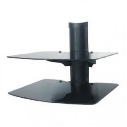 Ppa049-2 - Dual-Shelf Audio/Video Wall Mount For Glass Or Media Components (10 Kg Capacity) 1
