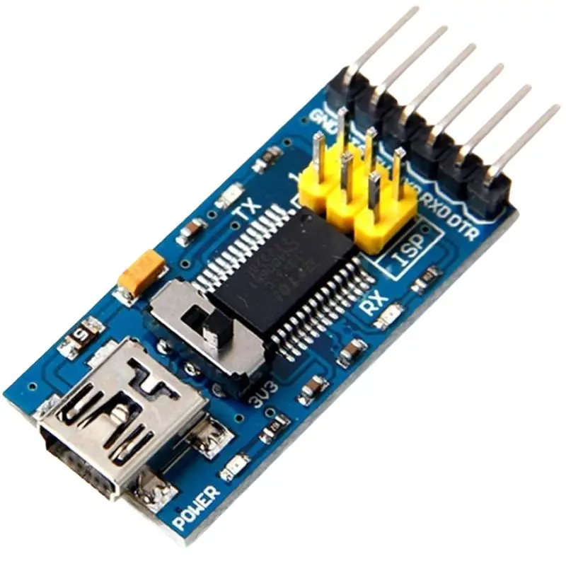 Proft-053003 Ftdi Usb-To-Ttl Serial Breakout – Ft232Rl Chip, Supports 3.3 V & 5 V Logic 1