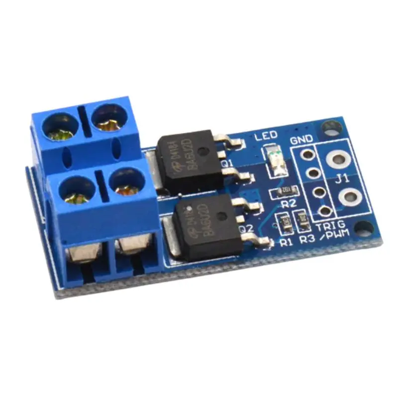 Promr-001001 Dual High-Power Mosfet Driver – 35V, 15A Peak, Logic-Level Compatible 1