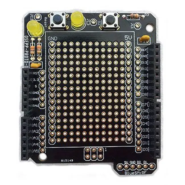 Proto-01 Breadboard-Friendly Prototyping Shield For Arduino 1