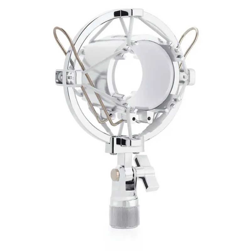Psm6S Silver Microphone Shock Mount For 44–47Mm Mics 1
