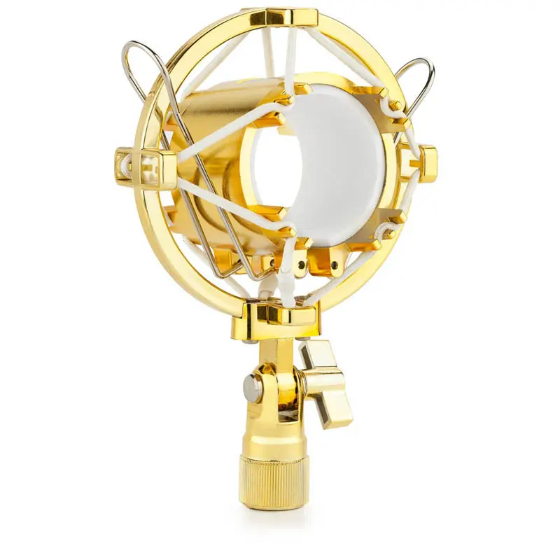 Psm8S Gold Microphone Shock Mount For 44–47Mm Mics 1