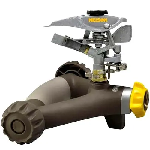 Pulsating Heavy-Duty Sprinkler – 86-Foot Coverage Area With Robust Oscillating Design 1